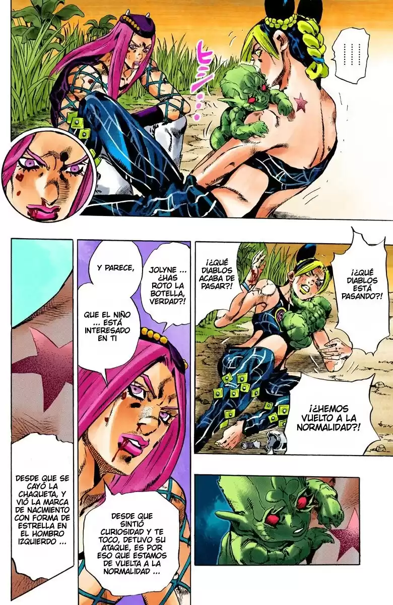 JoJo's Bizarre Adventure Parte 6: Stone Ocean Full Color Capitulo 89: Whitesnake - El Perseguidor parte 1 página 16