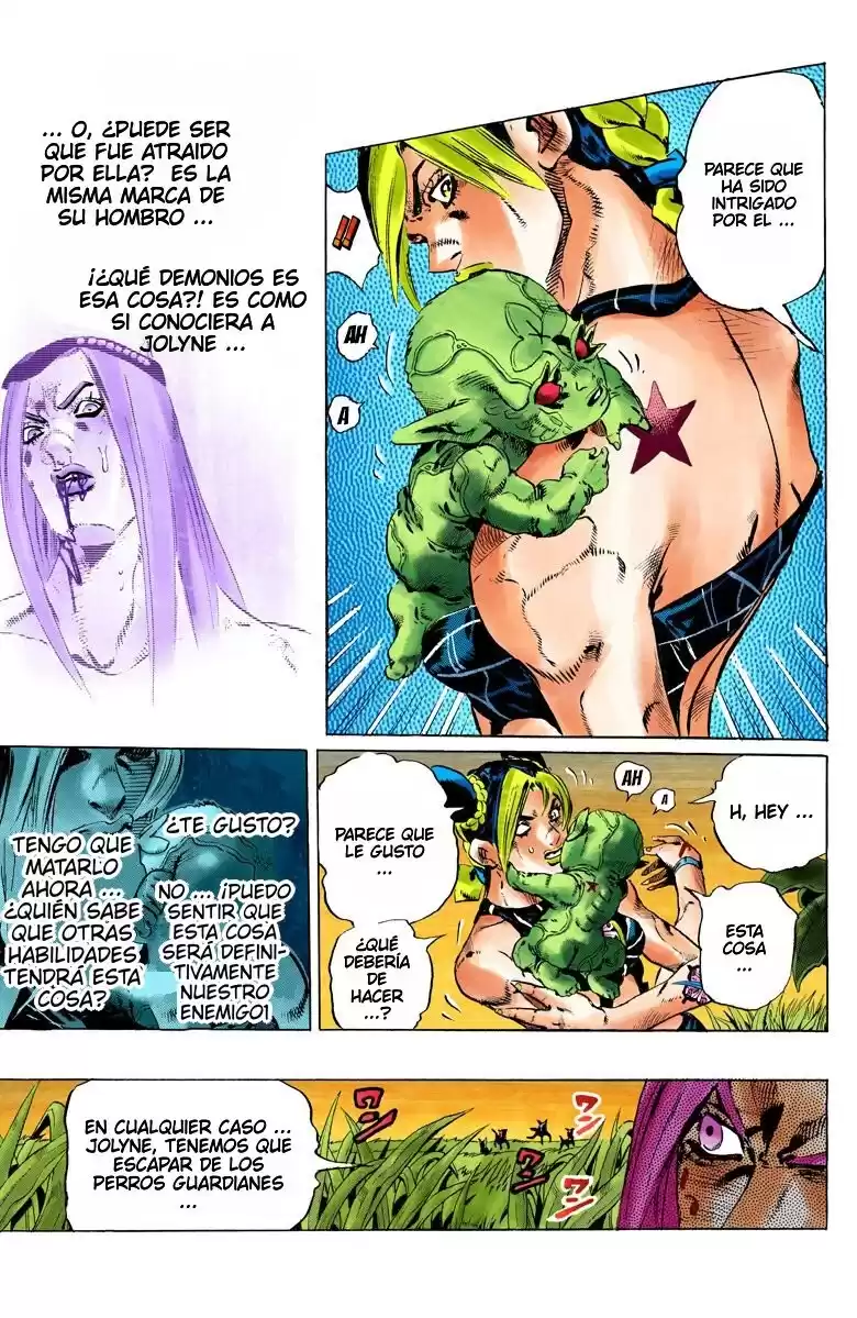 JoJo's Bizarre Adventure Parte 6: Stone Ocean Full Color Capitulo 89: Whitesnake - El Perseguidor parte 1 página 17