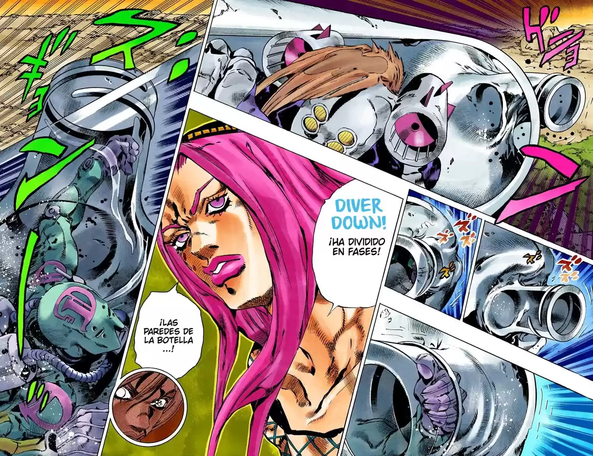 JoJo's Bizarre Adventure Parte 6: Stone Ocean Full Color Capitulo 89: Whitesnake - El Perseguidor parte 1 página 4