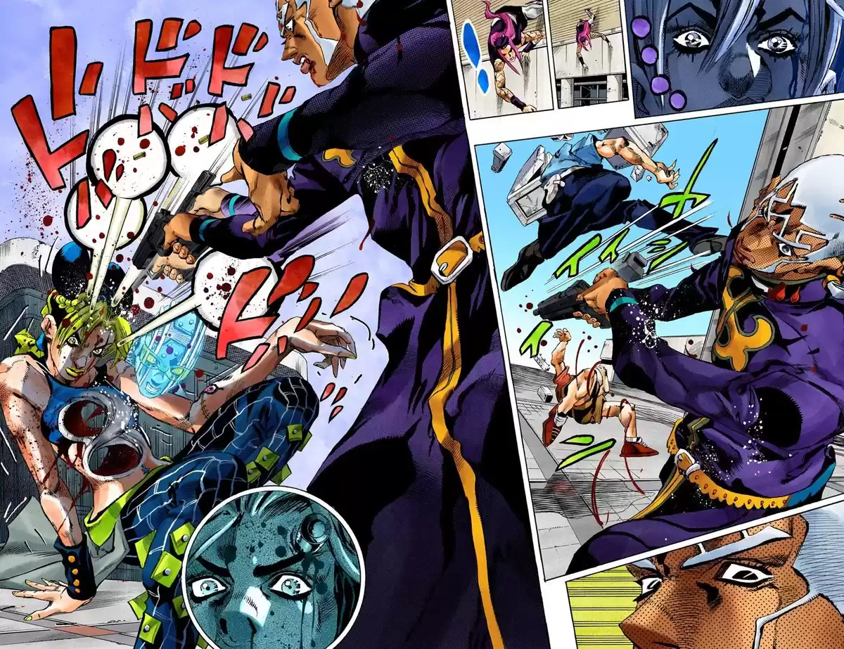 JoJo's Bizarre Adventure Parte 6: Stone Ocean Full Color Capitulo 147: C-Moon parte 7 página 10