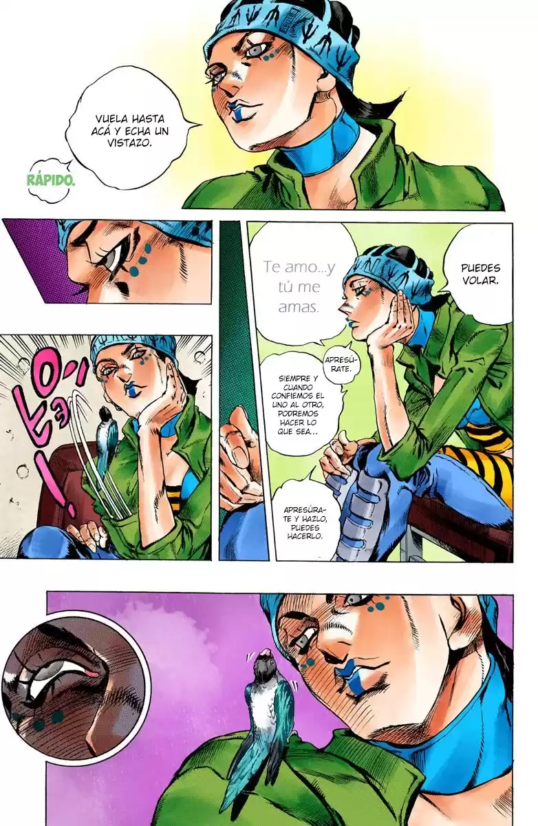 JoJo's Bizarre Adventure Parte 6: Stone Ocean Full Color Capitulo 5: Prisionera FE40536 parte 2 página 10