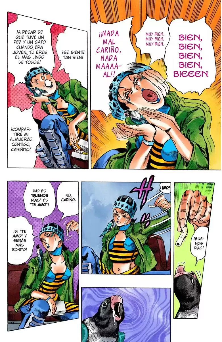 JoJo's Bizarre Adventure Parte 6: Stone Ocean Full Color Capitulo 5: Prisionera FE40536 parte 2 página 11