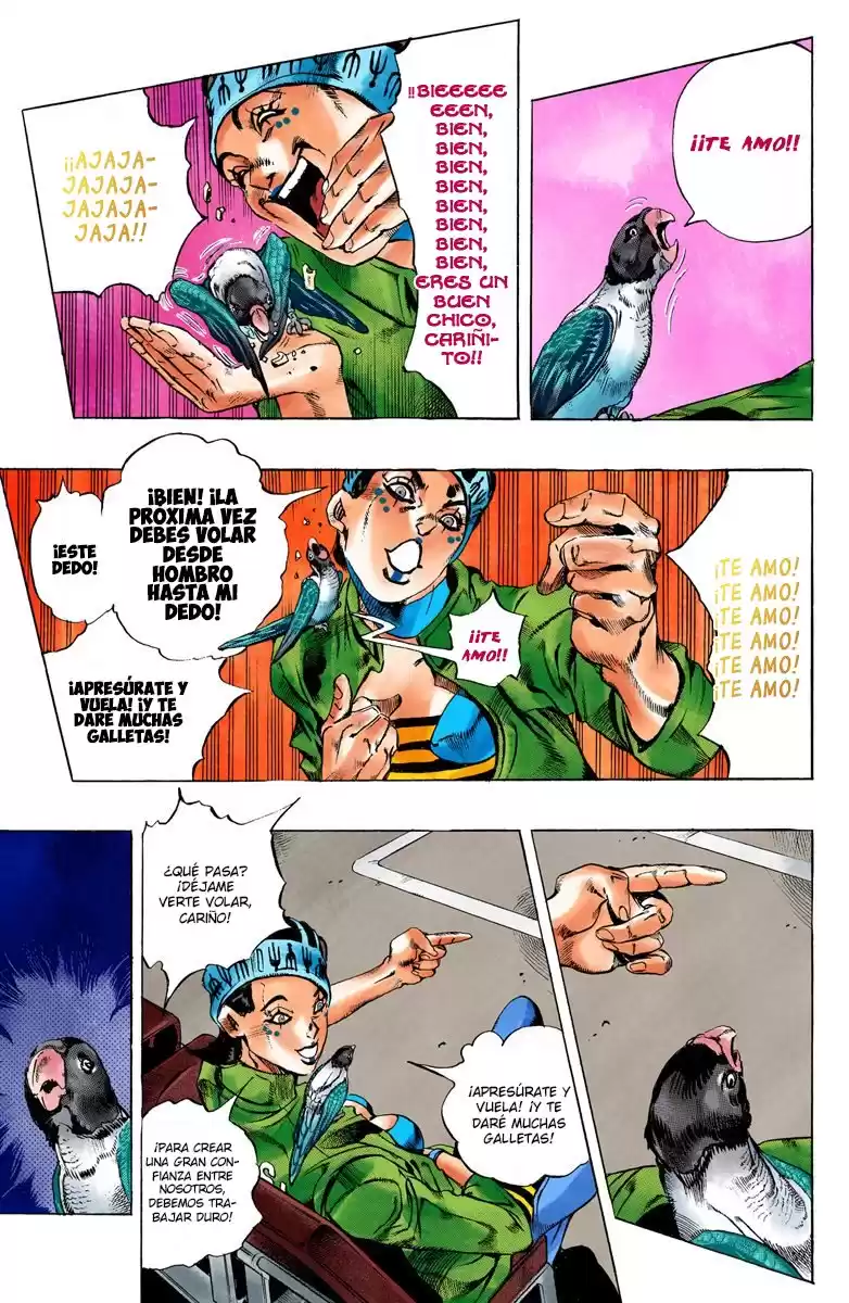 JoJo's Bizarre Adventure Parte 6: Stone Ocean Full Color Capitulo 5: Prisionera FE40536 parte 2 página 12