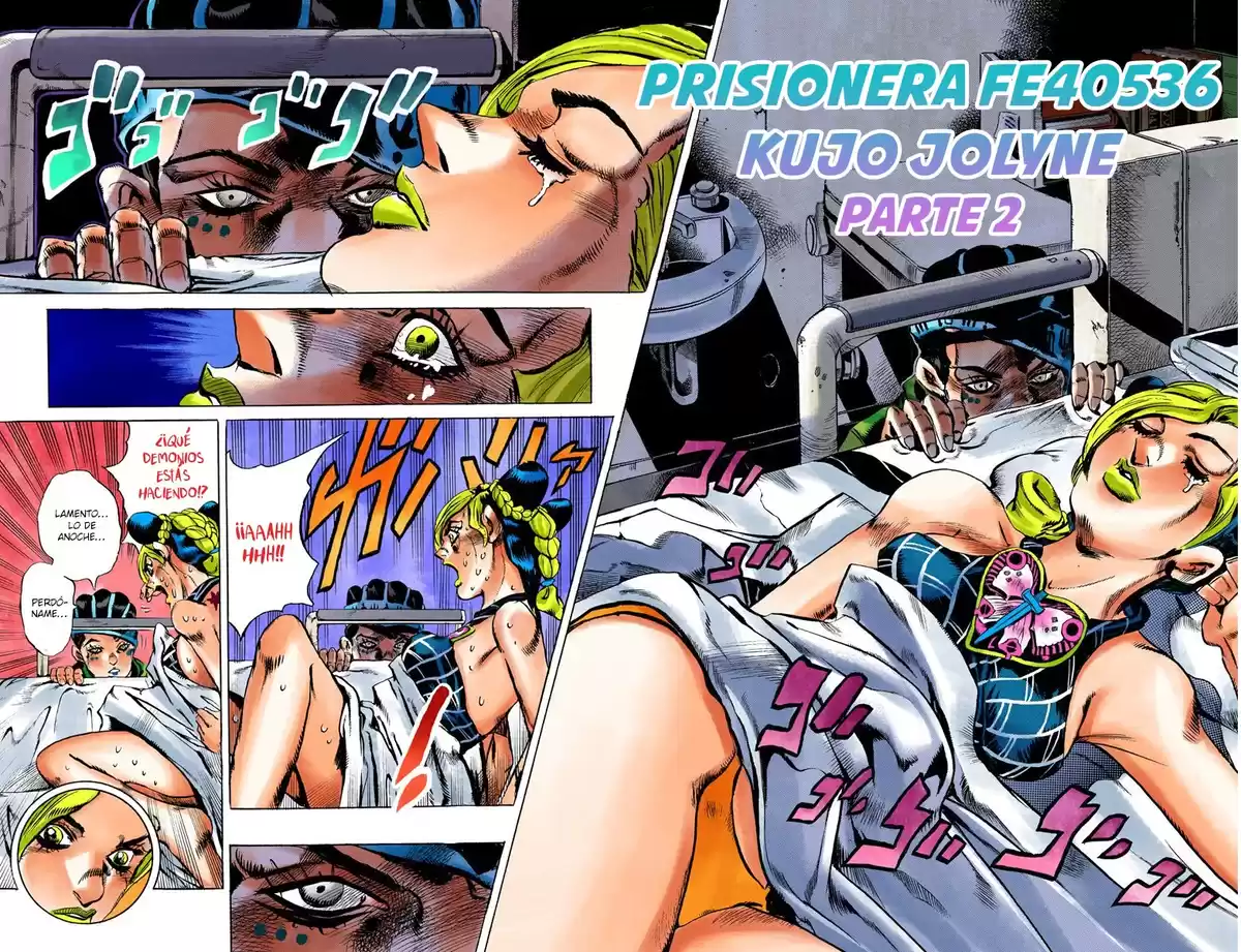 JoJo's Bizarre Adventure Parte 6: Stone Ocean Full Color Capitulo 5: Prisionera FE40536 parte 2 página 2