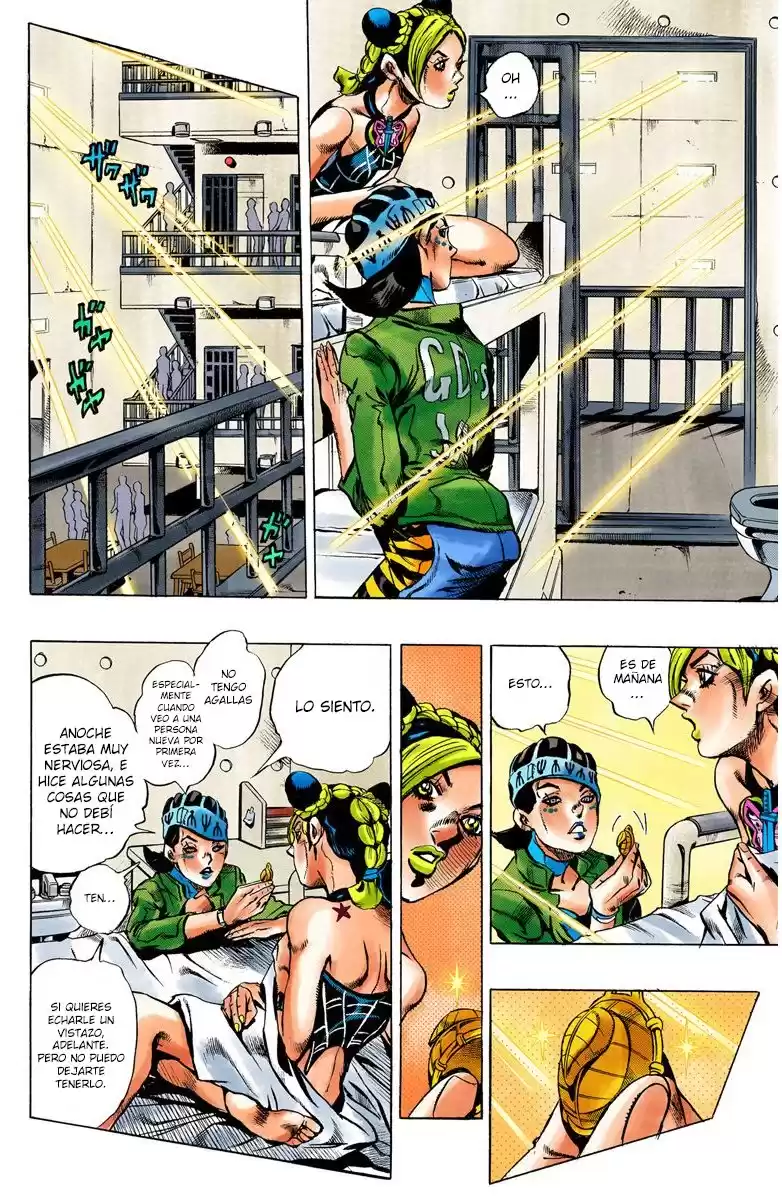 JoJo's Bizarre Adventure Parte 6: Stone Ocean Full Color Capitulo 5: Prisionera FE40536 parte 2 página 3