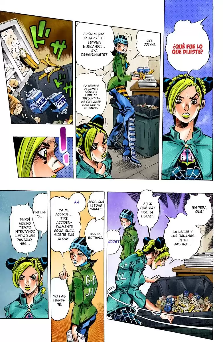 JoJo's Bizarre Adventure Parte 6: Stone Ocean Full Color Capitulo 5: Prisionera FE40536 parte 2 página 8