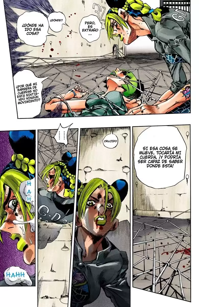 JoJo's Bizarre Adventure Parte 6: Stone Ocean Full Color Capitulo 54: Beso de Amor y Venganza parte 4 página 12