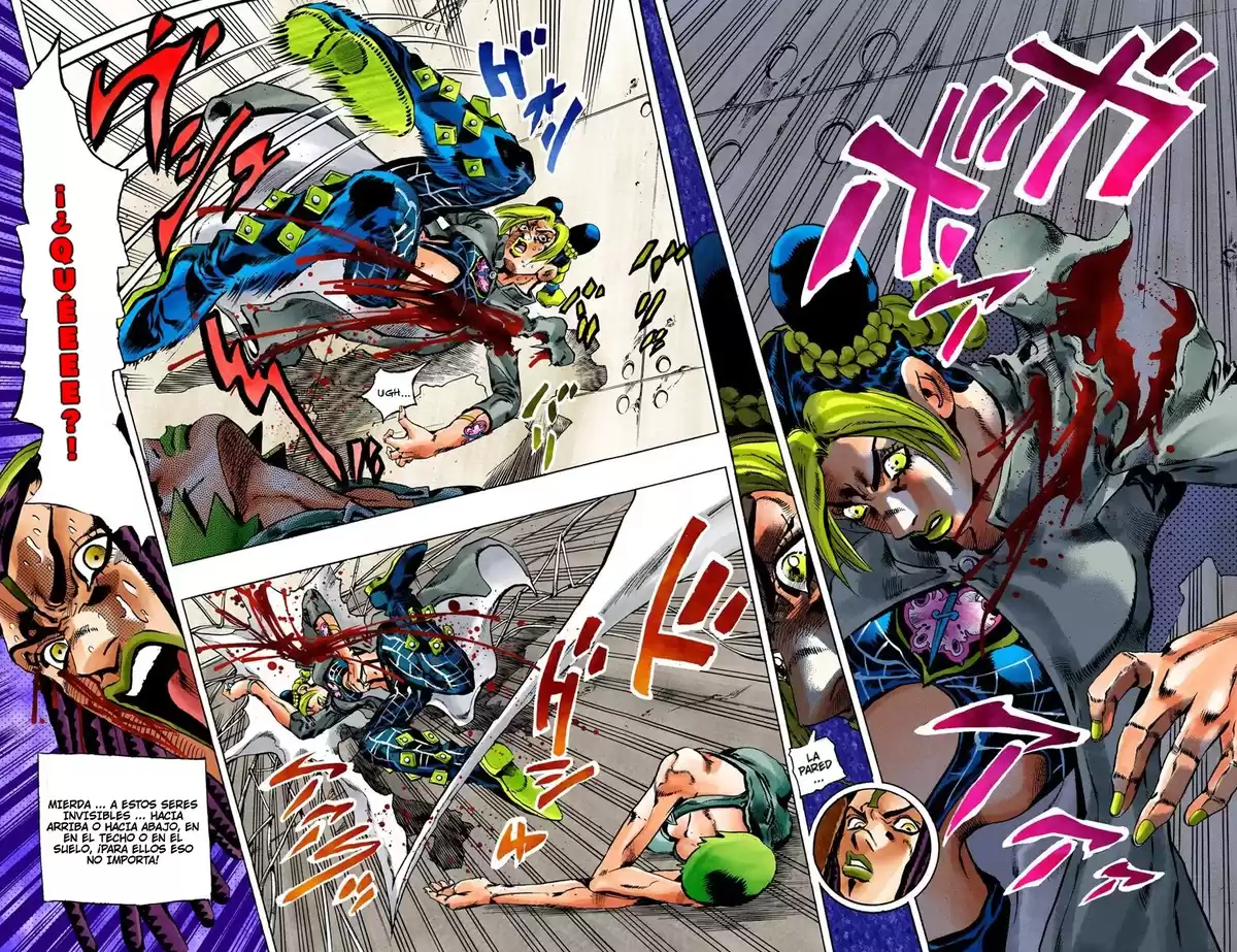 JoJo's Bizarre Adventure Parte 6: Stone Ocean Full Color Capitulo 54: Beso de Amor y Venganza parte 4 página 13