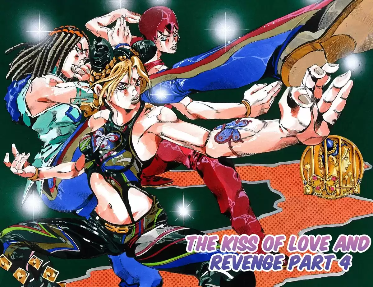 JoJo's Bizarre Adventure Parte 6: Stone Ocean Full Color Capitulo 54: Beso de Amor y Venganza parte 4 página 2