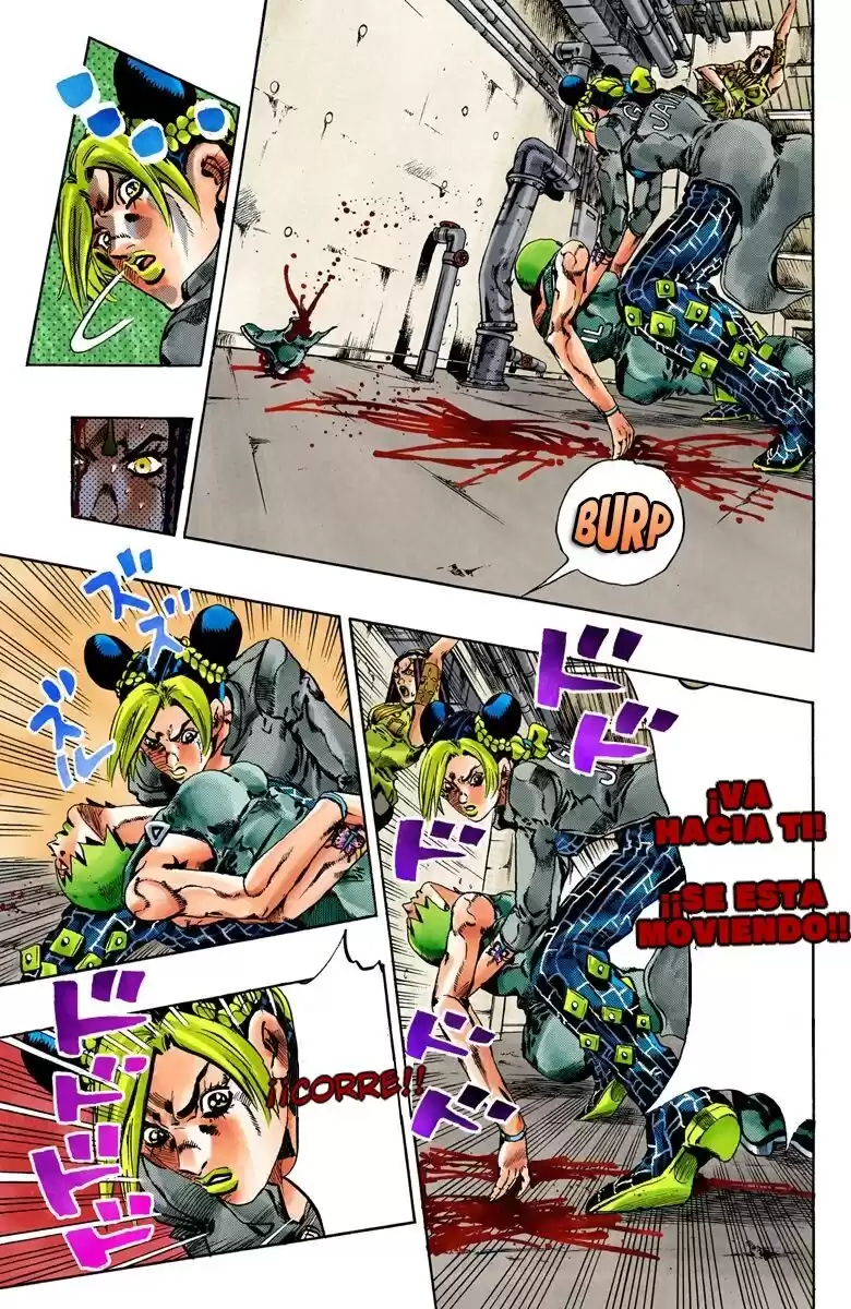 JoJo's Bizarre Adventure Parte 6: Stone Ocean Full Color Capitulo 54: Beso de Amor y Venganza parte 4 página 6