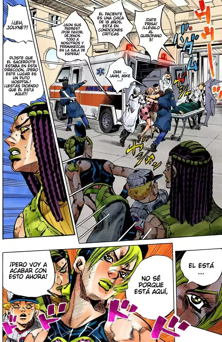 JoJo's Bizarre Adventure Parte 6: Stone Ocean Full Color Capitulo 118: Tres Días para la Luna Nueva página 5