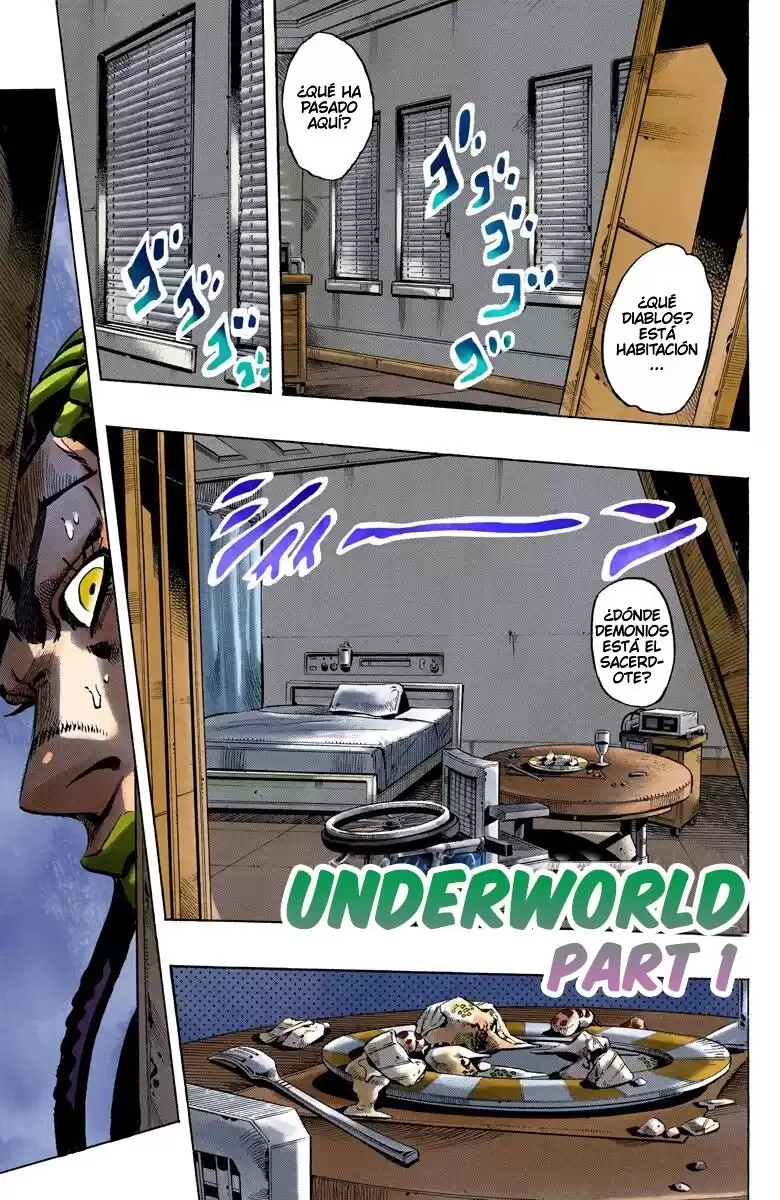 JoJo's Bizarre Adventure Parte 6: Stone Ocean Full Color Capitulo 119: Under World parte 1 página 1