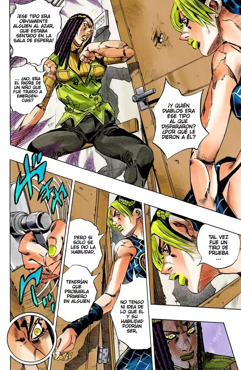 JoJo's Bizarre Adventure Parte 6: Stone Ocean Full Color Capitulo 119: Under World parte 1 página 3