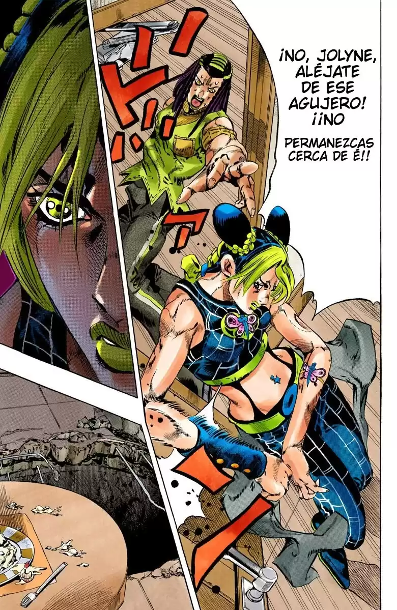 JoJo's Bizarre Adventure Parte 6: Stone Ocean Full Color Capitulo 119: Under World parte 1 página 4