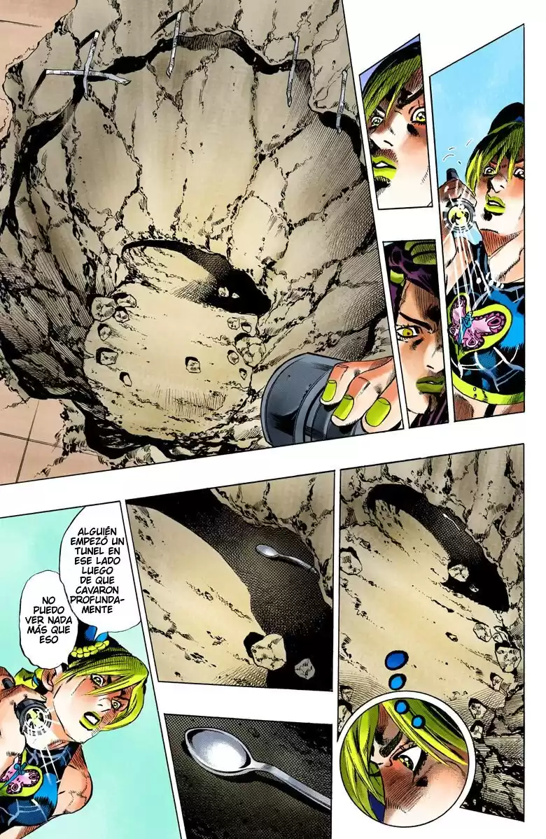 JoJo's Bizarre Adventure Parte 6: Stone Ocean Full Color Capitulo 119: Under World parte 1 página 7