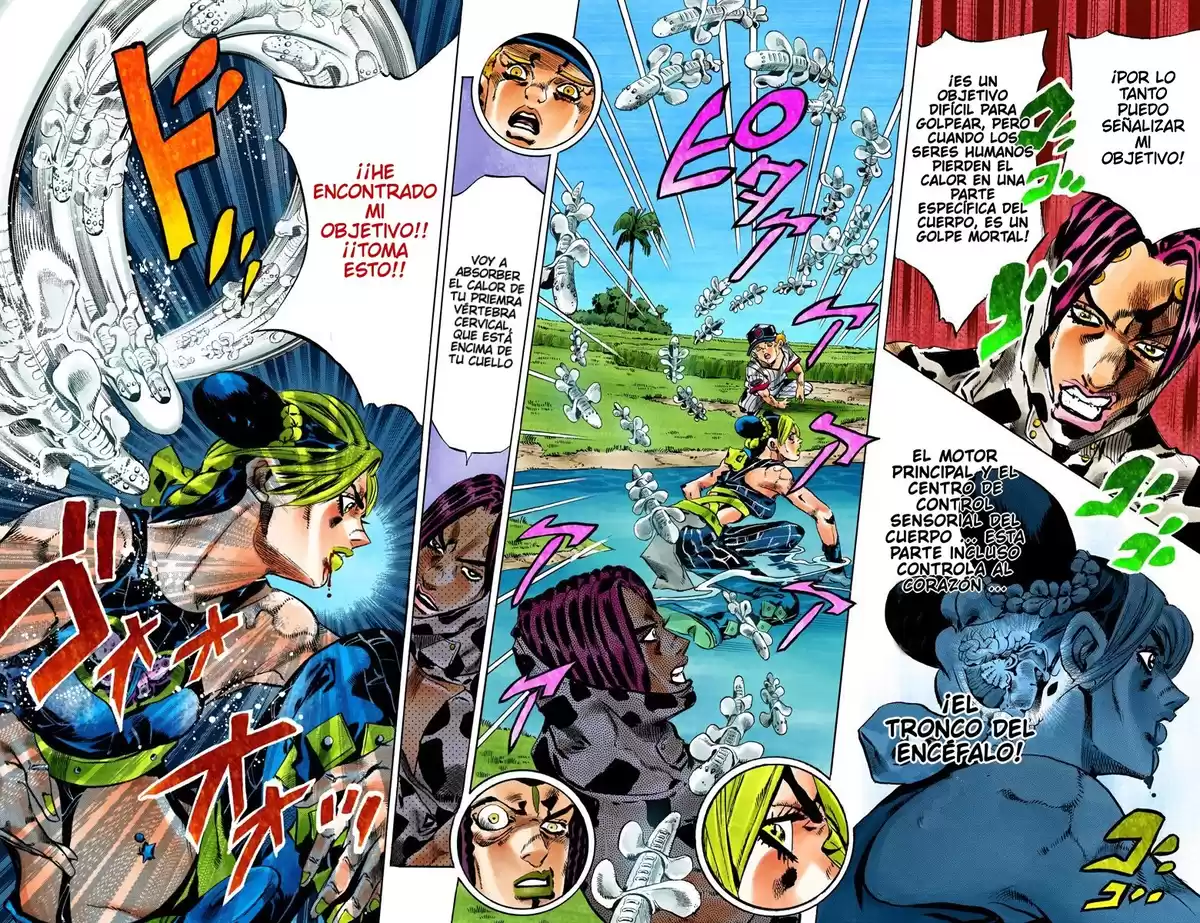 JoJo's Bizarre Adventure Parte 6: Stone Ocean Full Color Capitulo 115: Sky High parte 4 página 11