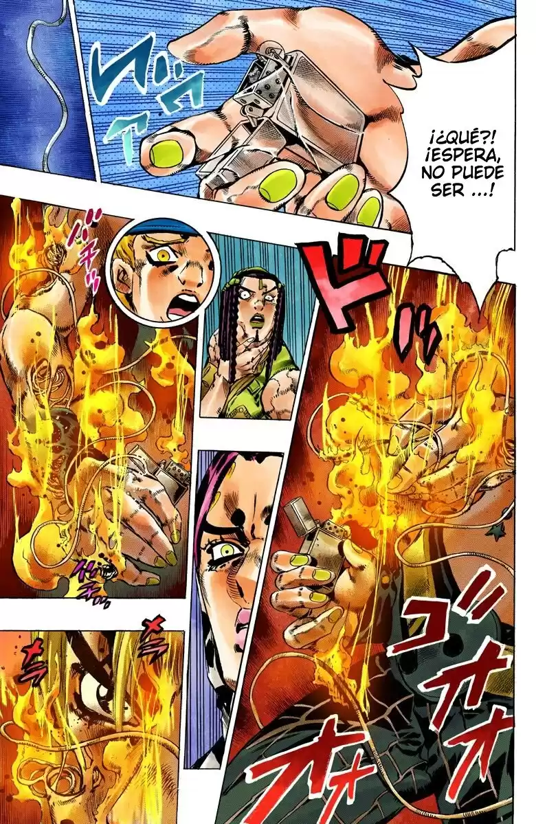 JoJo's Bizarre Adventure Parte 6: Stone Ocean Full Color Capitulo 115: Sky High parte 4 página 13