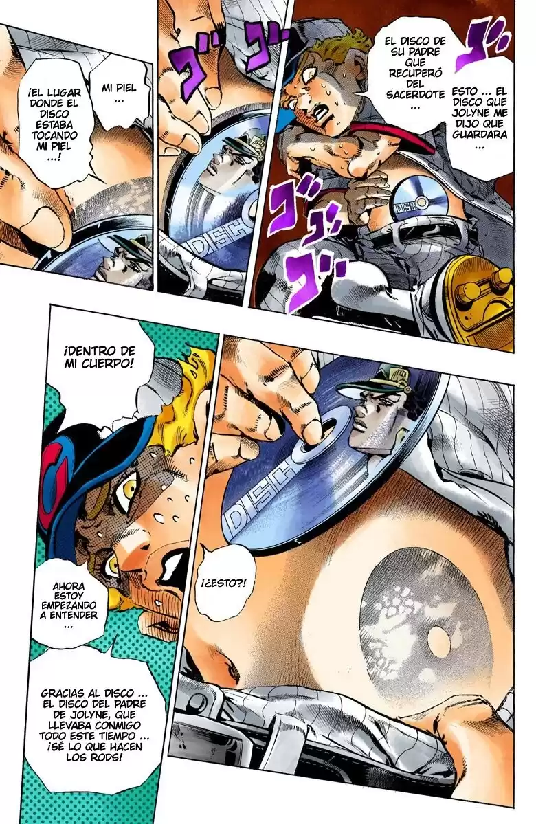 JoJo's Bizarre Adventure Parte 6: Stone Ocean Full Color Capitulo 115: Sky High parte 4 página 6