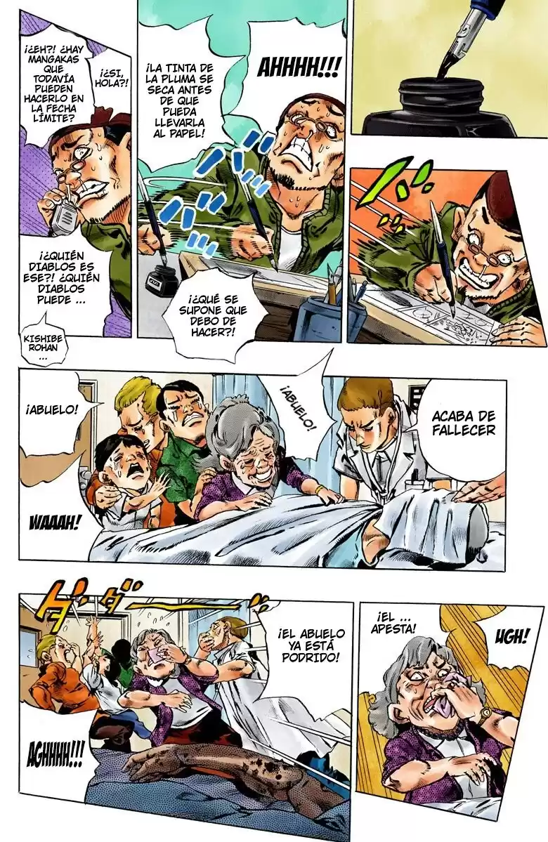 JoJo's Bizarre Adventure Parte 6: Stone Ocean Full Color Capitulo 154: Made in Heaven parte 6 página 2