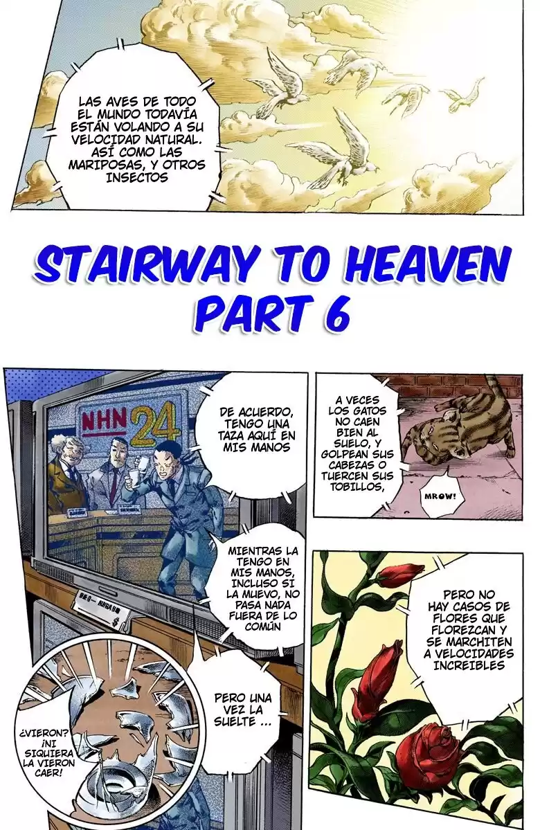 JoJo's Bizarre Adventure Parte 6: Stone Ocean Full Color Capitulo 154: Made in Heaven parte 6 página 3