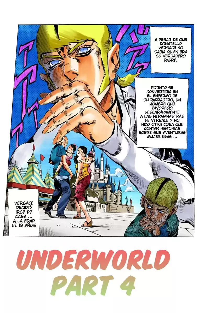 JoJo's Bizarre Adventure Parte 6: Stone Ocean Full Color Capitulo 122: Under World parte 4 página 1