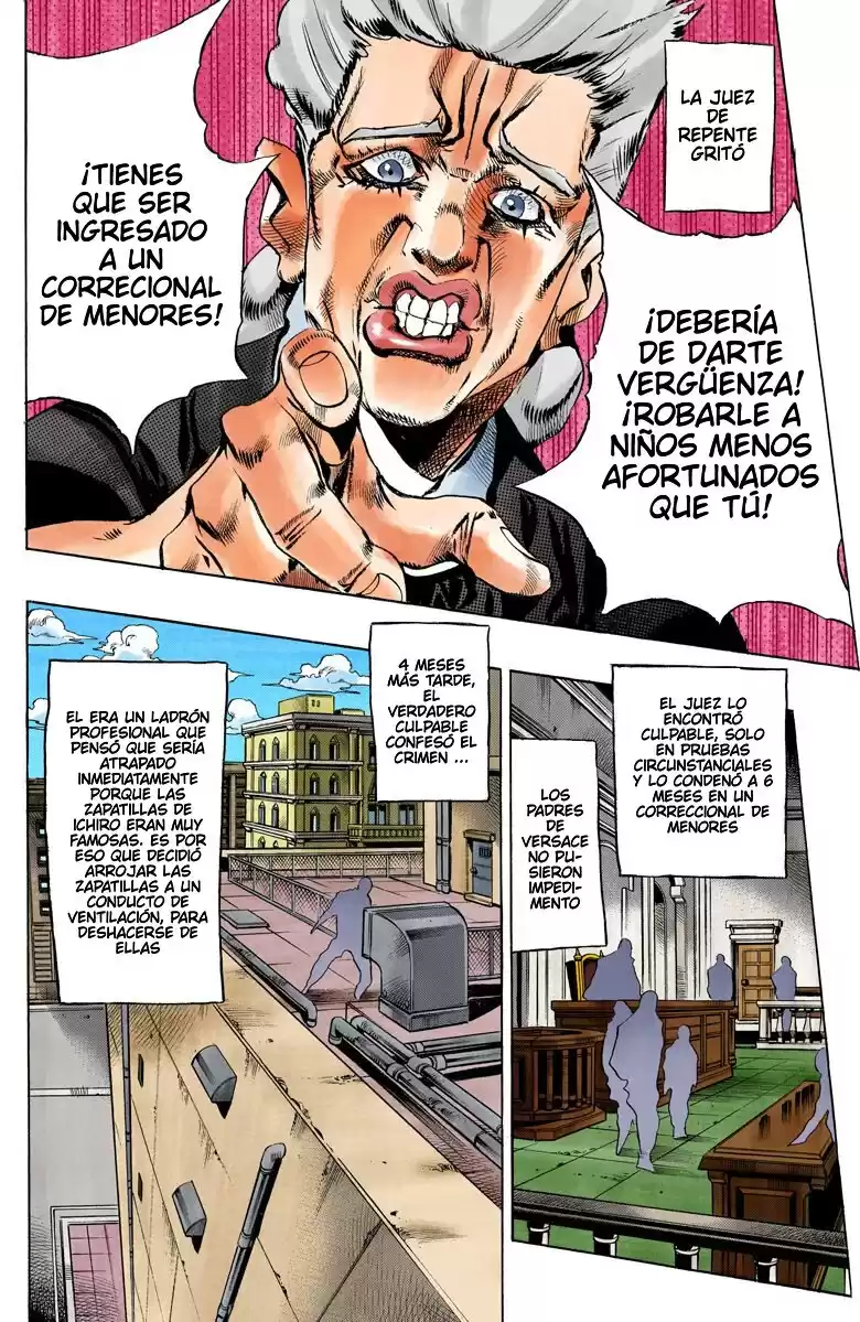 JoJo's Bizarre Adventure Parte 6: Stone Ocean Full Color Capitulo 122: Under World parte 4 página 4