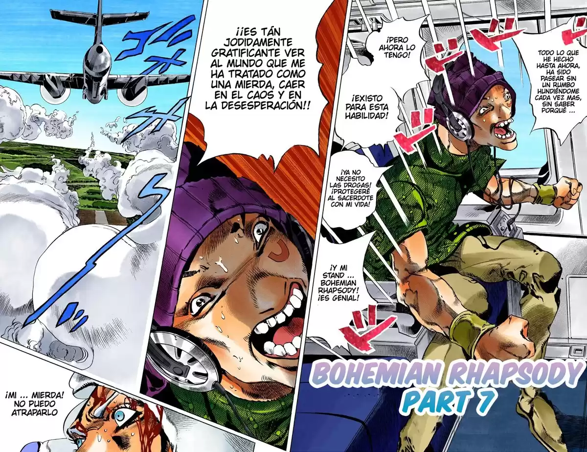 JoJo's Bizarre Adventure Parte 6: Stone Ocean Full Color Capitulo 110: Bohemian Rhapsody parte 7 página 2