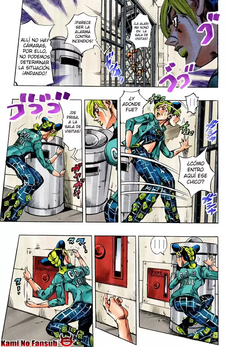 JoJo's Bizarre Adventure Parte 6: Stone Ocean Full Color Capitulo 15: El visitante parte 5 página 6