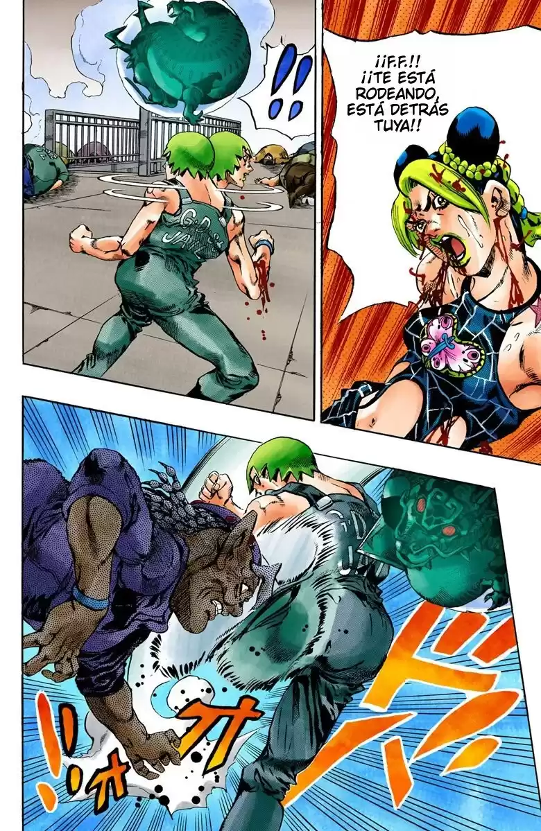 JoJo's Bizarre Adventure Parte 6: Stone Ocean Full Color Capitulo 70: Arde, Dragon's Dream parte 4 página 5