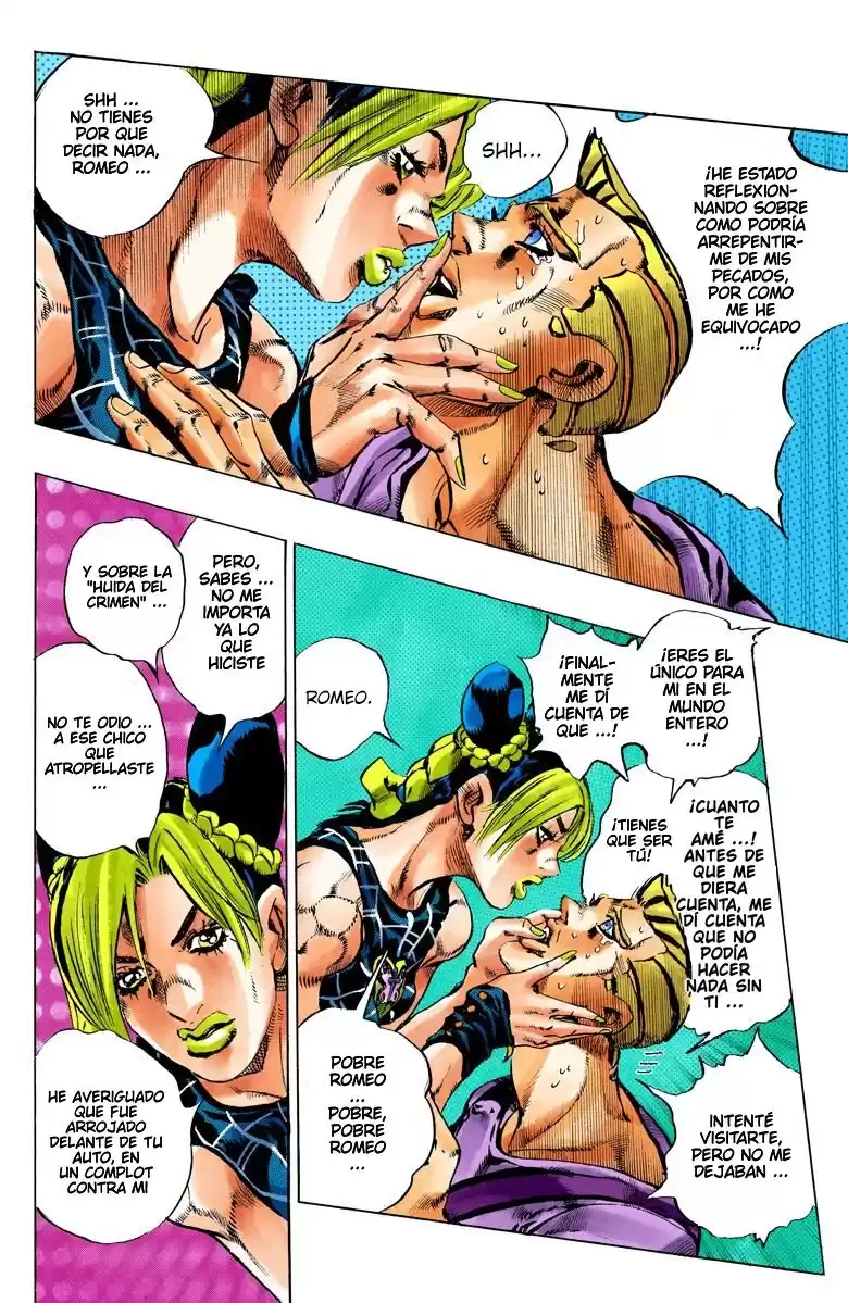 JoJo's Bizarre Adventure Parte 6: Stone Ocean Full Color Capitulo 111: Mucho Tiempo Sin Vernos, Romeo página 5