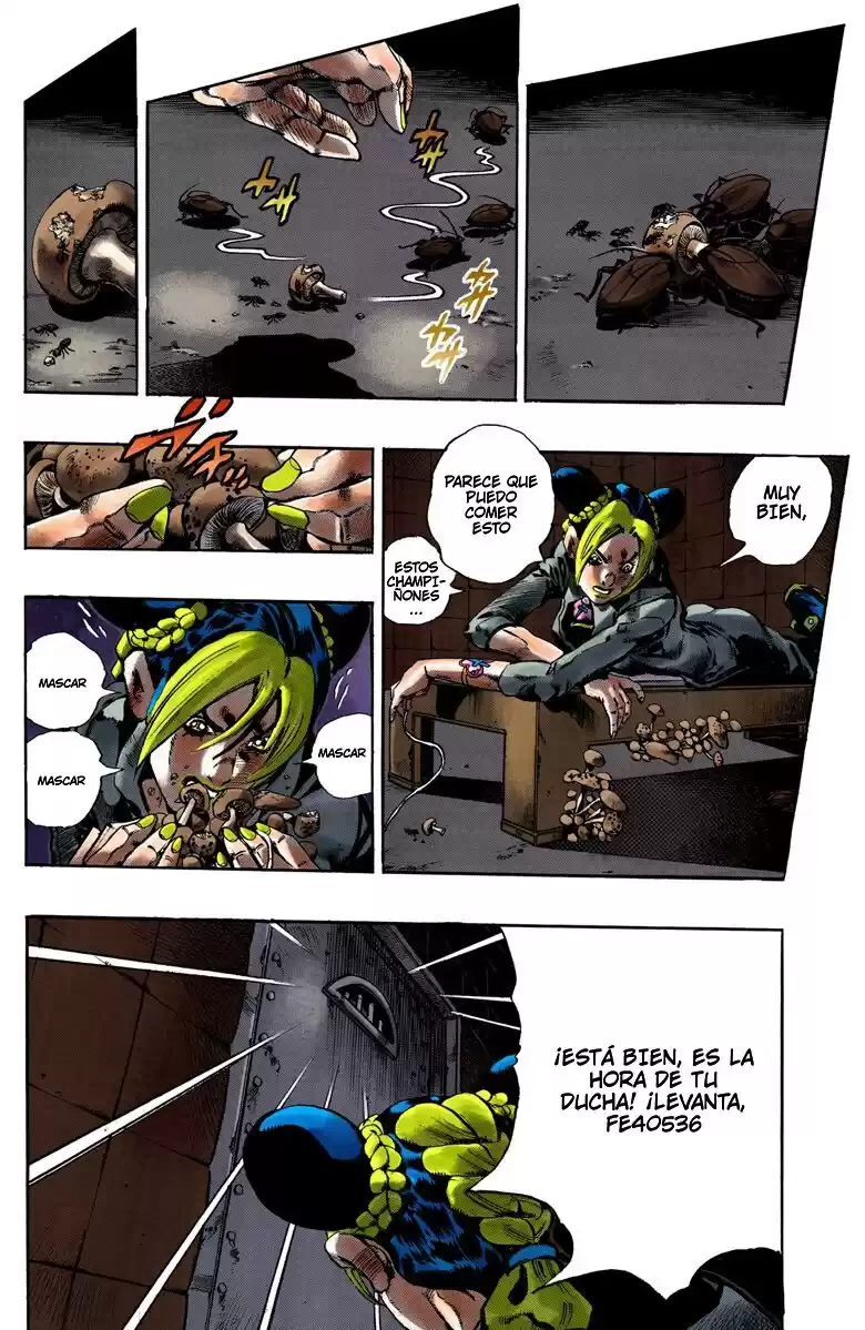 JoJo's Bizarre Adventure Parte 6: Stone Ocean Full Color Capitulo 60: El Secreto del Guardia Westwood parte 1 página 2