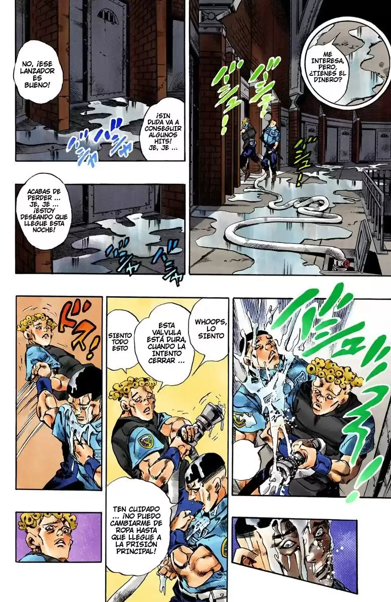 JoJo's Bizarre Adventure Parte 6: Stone Ocean Full Color Capitulo 60: El Secreto del Guardia Westwood parte 1 página 6