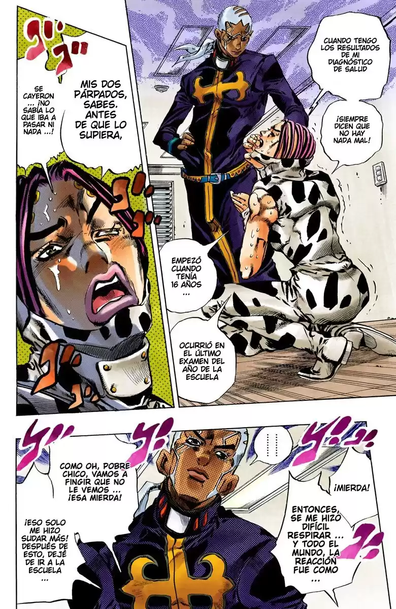 JoJo's Bizarre Adventure Parte 6: Stone Ocean Full Color Capitulo 112: Sky High parte 1 página 2