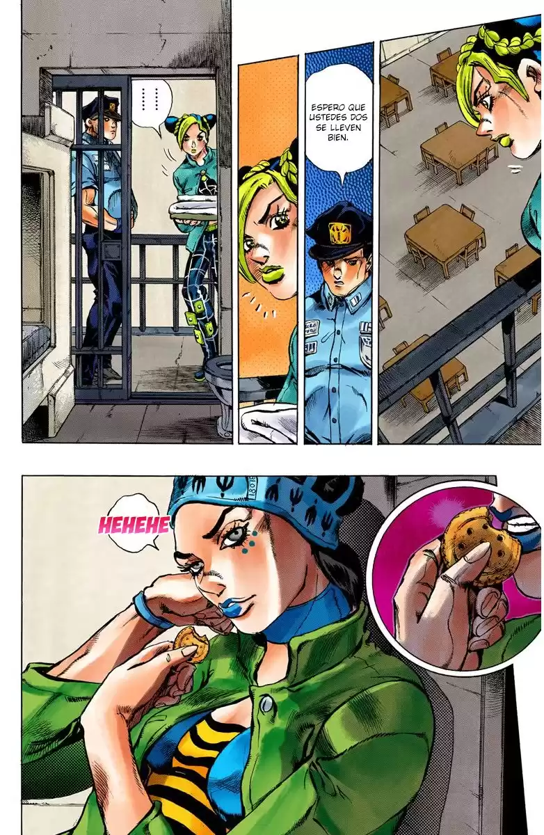 JoJo's Bizarre Adventure Parte 6: Stone Ocean Full Color Capitulo 4: Prisionera FE40536 parte 1 página 11