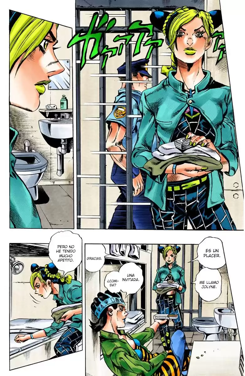 JoJo's Bizarre Adventure Parte 6: Stone Ocean Full Color Capitulo 4: Prisionera FE40536 parte 1 página 13