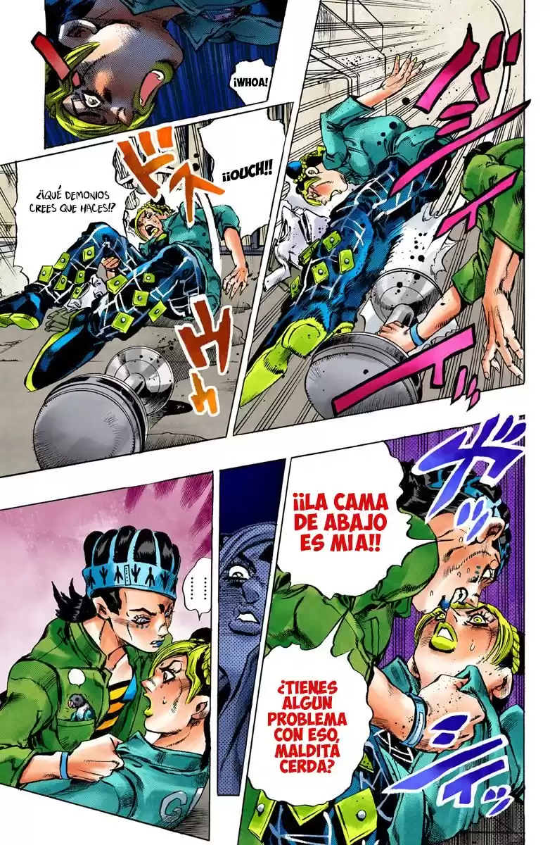 JoJo's Bizarre Adventure Parte 6: Stone Ocean Full Color Capitulo 4: Prisionera FE40536 parte 1 página 14