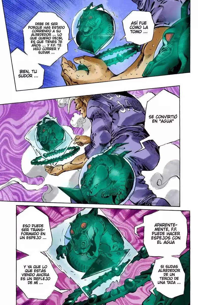 JoJo's Bizarre Adventure Parte 6: Stone Ocean Full Color Capitulo 73: Arde, Dragon's Dream parte 6 página 6