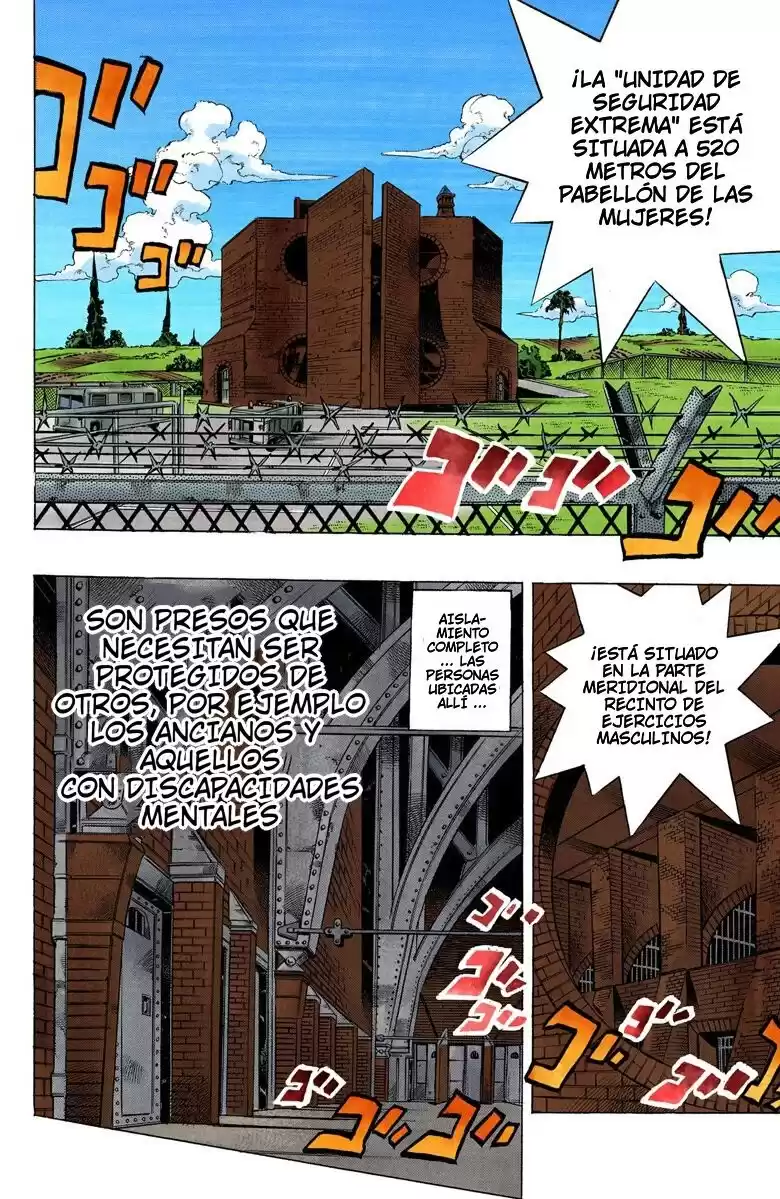 JoJo's Bizarre Adventure Parte 6: Stone Ocean Full Color Capitulo 59: Su Nombre Es Anasui página 2