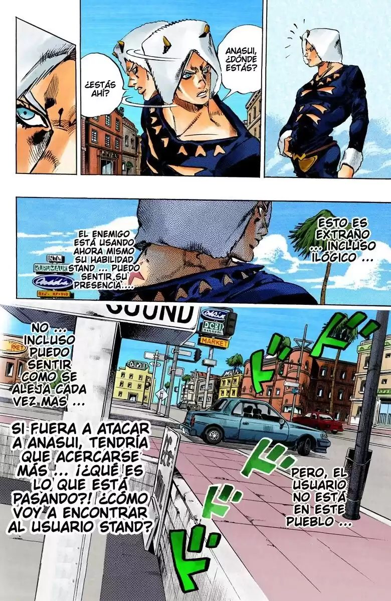 JoJo's Bizarre Adventure Parte 6: Stone Ocean Full Color Capitulo 107: Bohemian Rhapsody parte 4 página 3