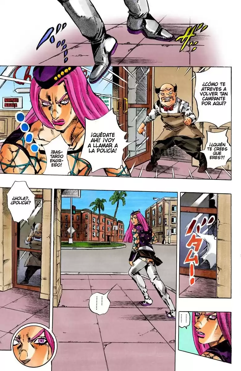 JoJo's Bizarre Adventure Parte 6: Stone Ocean Full Color Capitulo 107: Bohemian Rhapsody parte 4 página 4