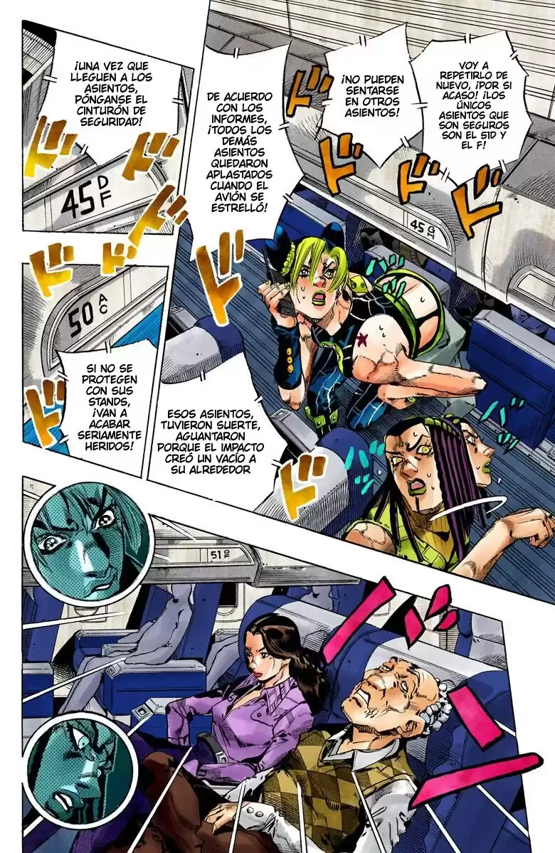 JoJo's Bizarre Adventure Parte 6: Stone Ocean Full Color Capitulo 123: Under World parte 5 página 4