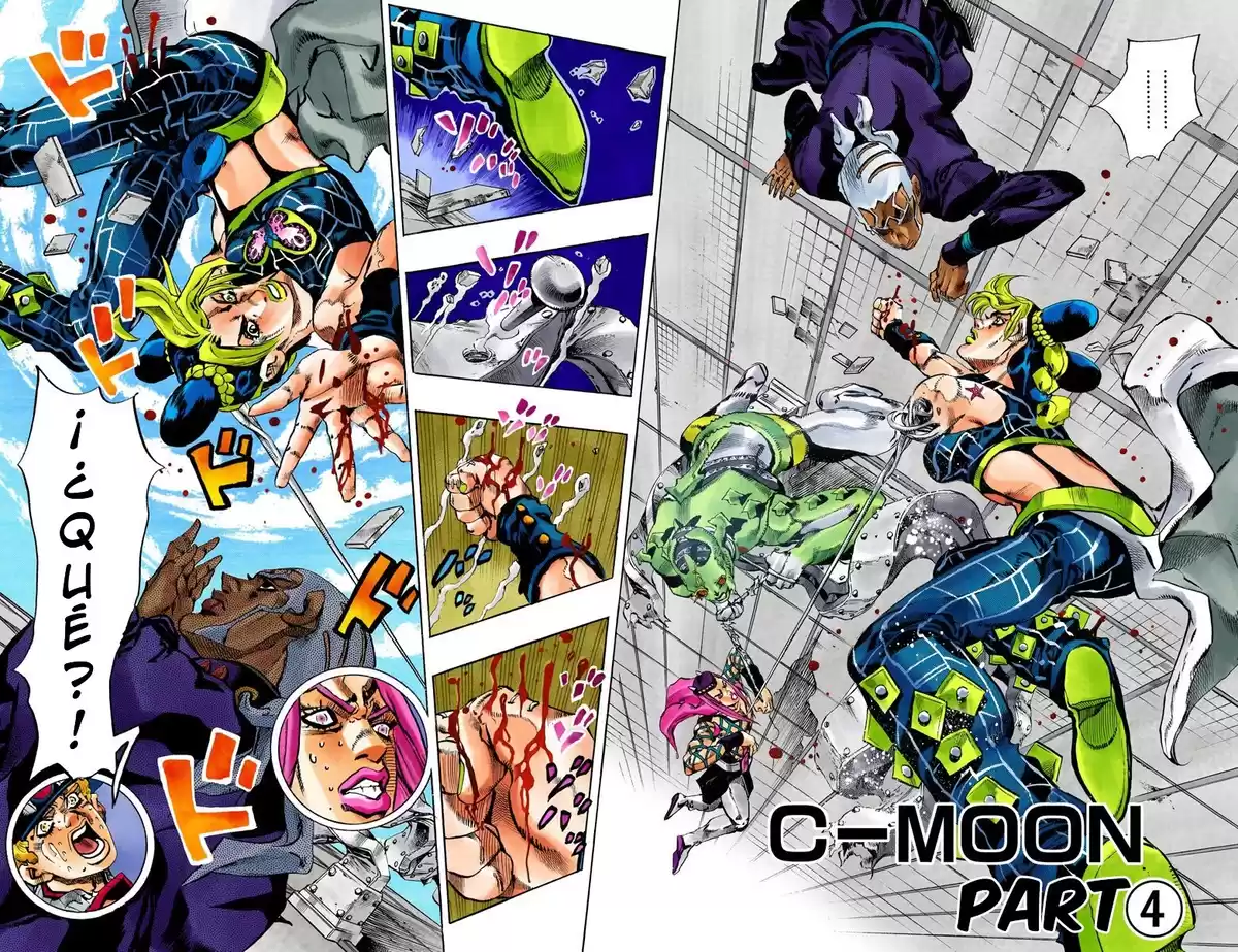 JoJo's Bizarre Adventure Parte 6: Stone Ocean Full Color Capitulo 144: C-Moon parte 4 página 2