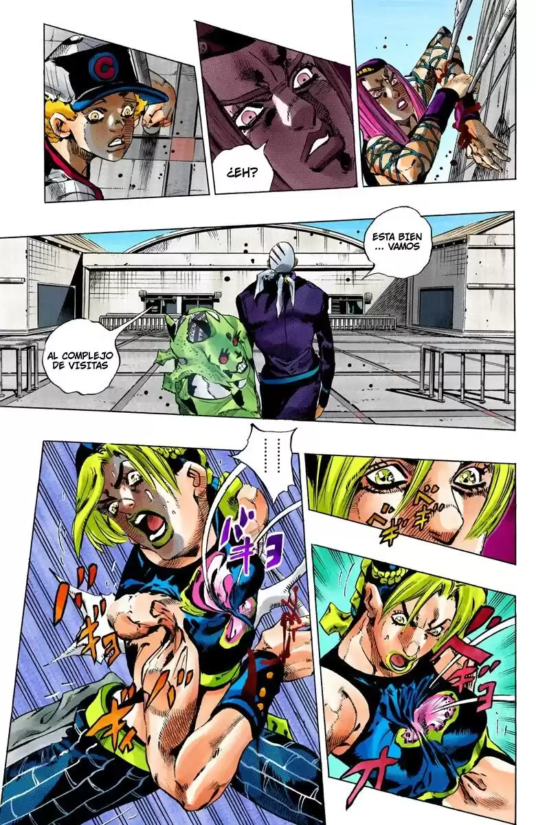 JoJo's Bizarre Adventure Parte 6: Stone Ocean Full Color Capitulo 144: C-Moon parte 4 página 5