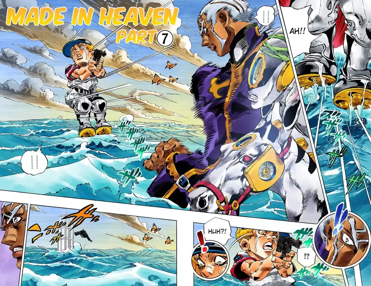 JoJo's Bizarre Adventure Parte 6: Stone Ocean Full Color Capitulo 155: Made in Heaven parte 7 página 2