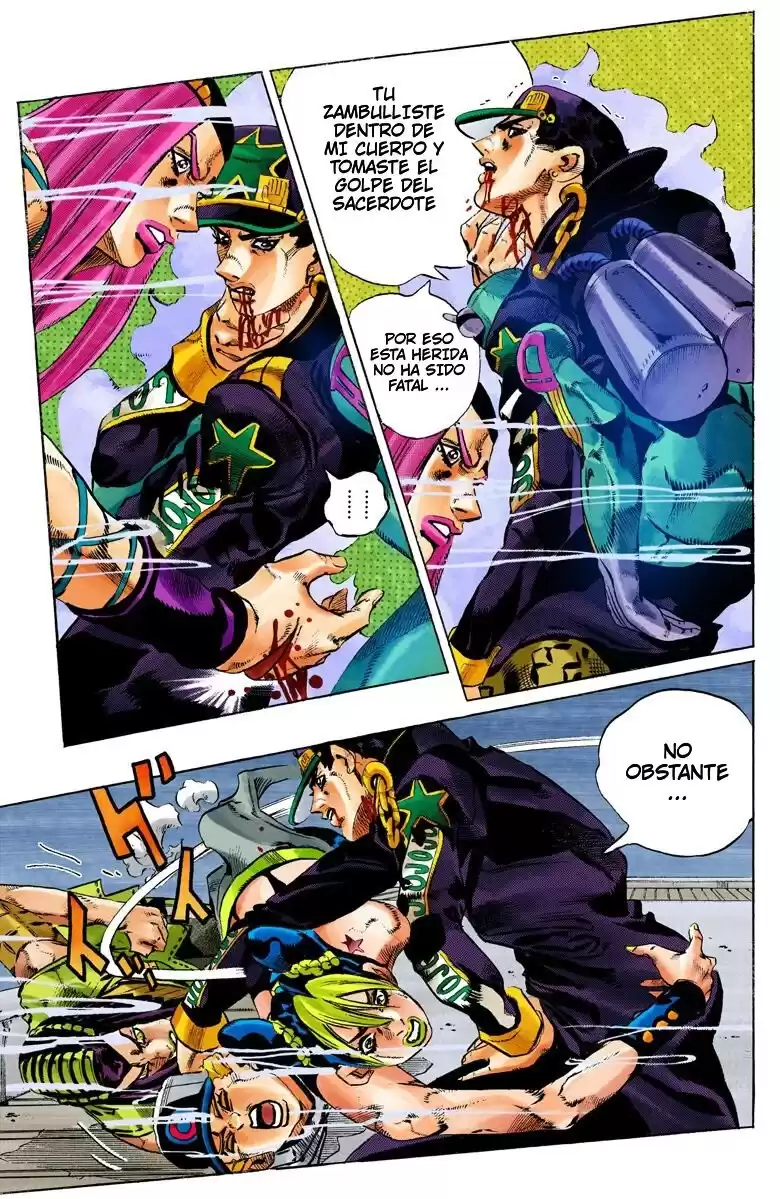 JoJo's Bizarre Adventure Parte 6: Stone Ocean Full Color Capitulo 152: Made in Heaven parte 4 página 5