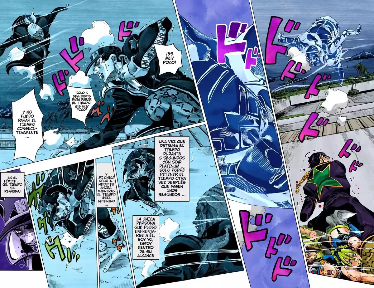 JoJo's Bizarre Adventure Parte 6: Stone Ocean Full Color Capitulo 152: Made in Heaven parte 4 página 6