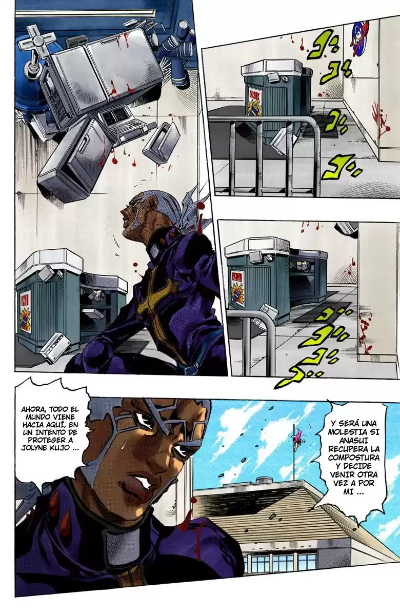 JoJo's Bizarre Adventure Parte 6: Stone Ocean Full Color Capitulo 146: C-Moon parte 6 página 2