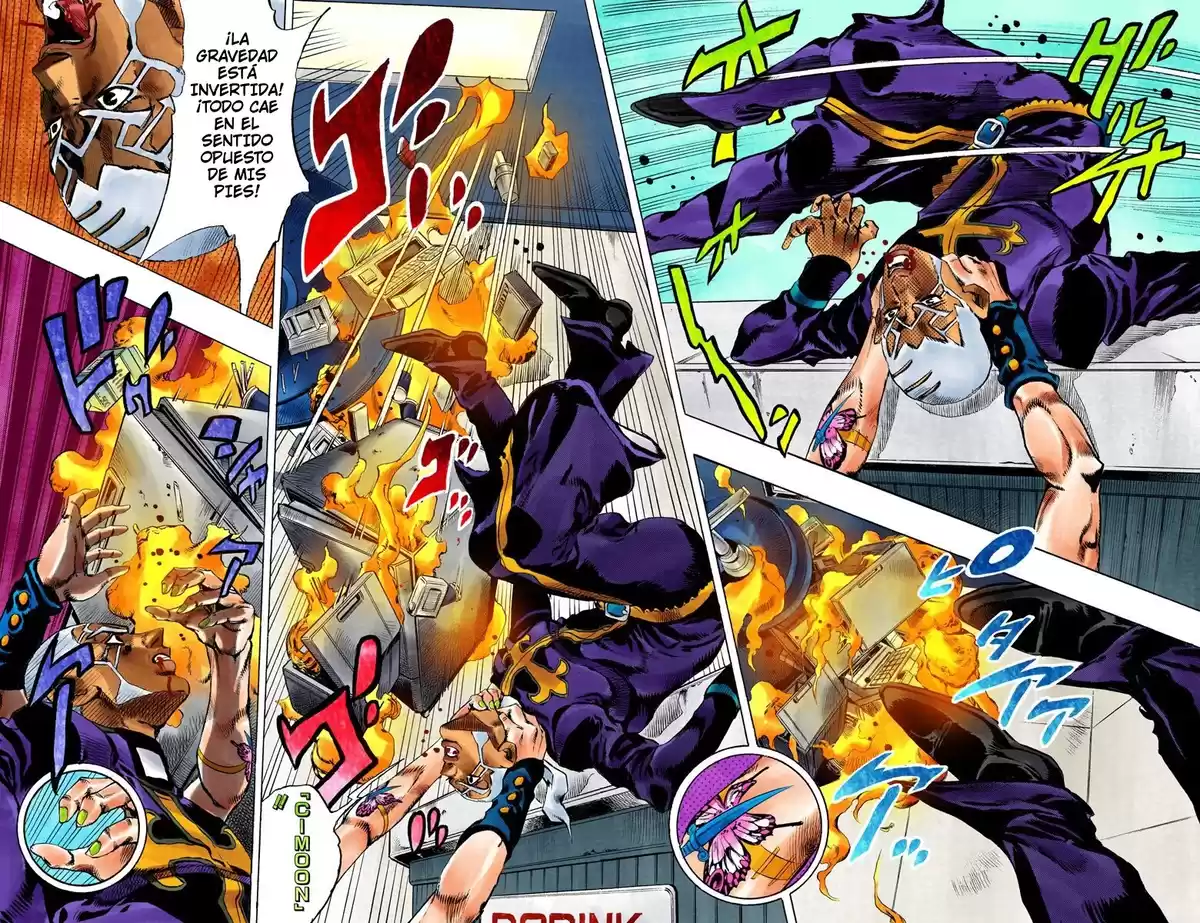 JoJo's Bizarre Adventure Parte 6: Stone Ocean Full Color Capitulo 146: C-Moon parte 6 página 9