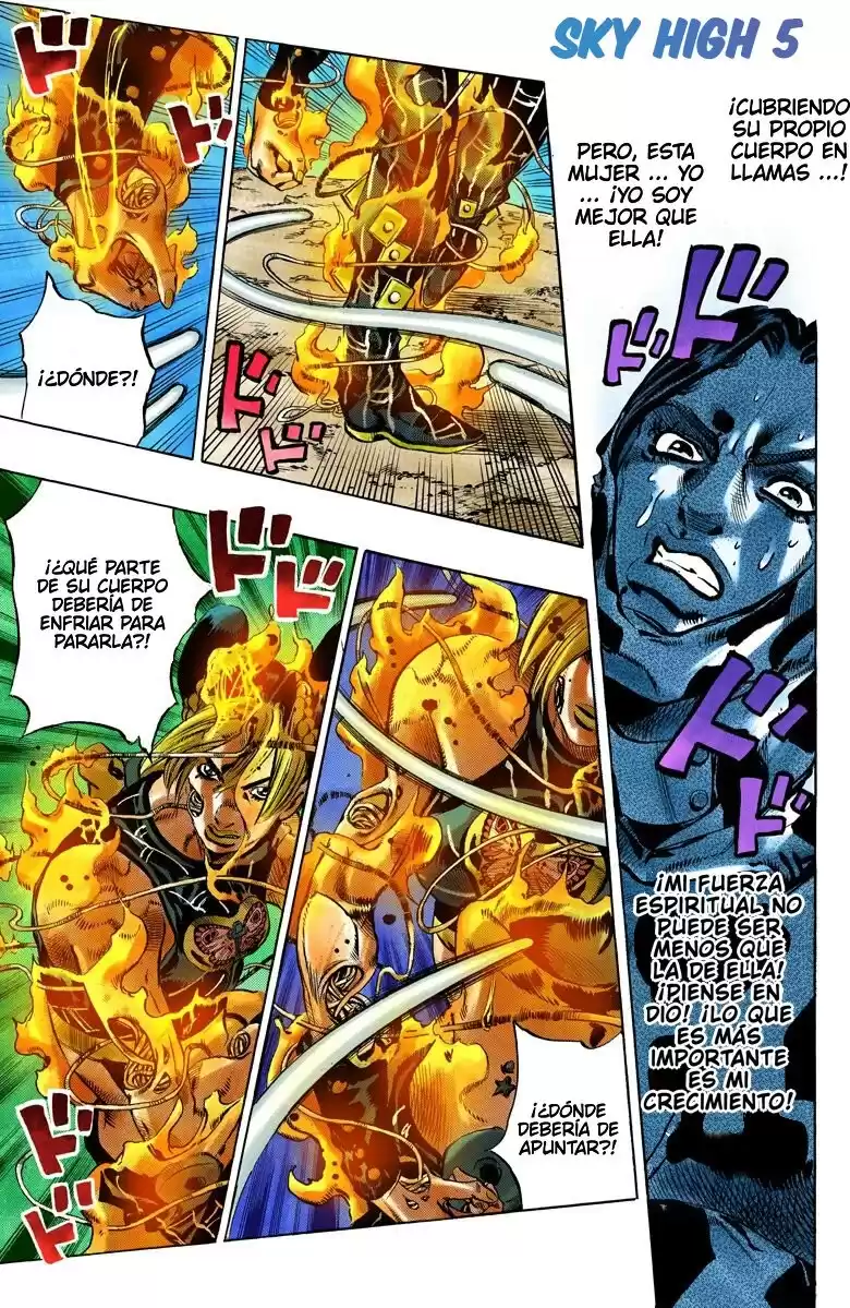 JoJo's Bizarre Adventure Parte 6: Stone Ocean Full Color Capitulo 116: Sky High parte 5 página 1