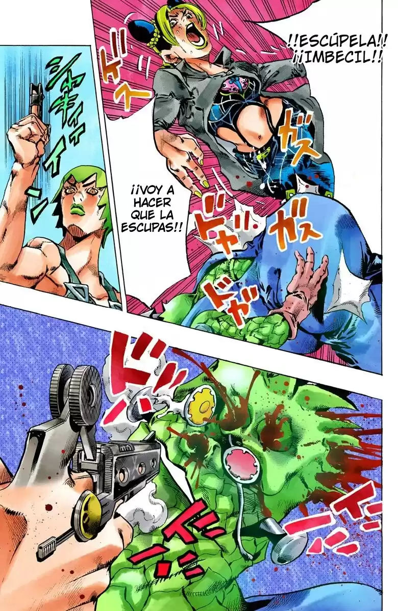 JoJo's Bizarre Adventure Parte 6: Stone Ocean Full Color Capitulo 79: ¡Aquí Viene Yo-Yo Ma! parte 2 página 10